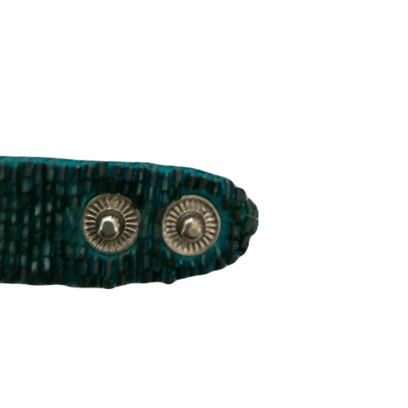 Vintage Beaded Snap Button Bracelet - Picture 6 of 7